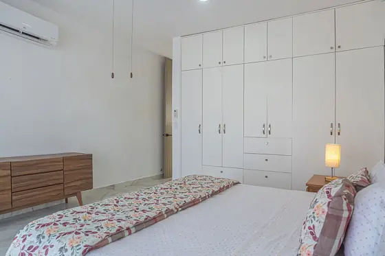 Main bedroom wardrobes