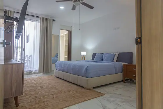 Second bedroom with terrace